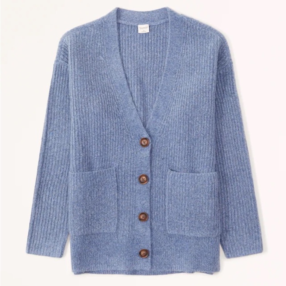 Abercrombie oversized fluffy cardigan
